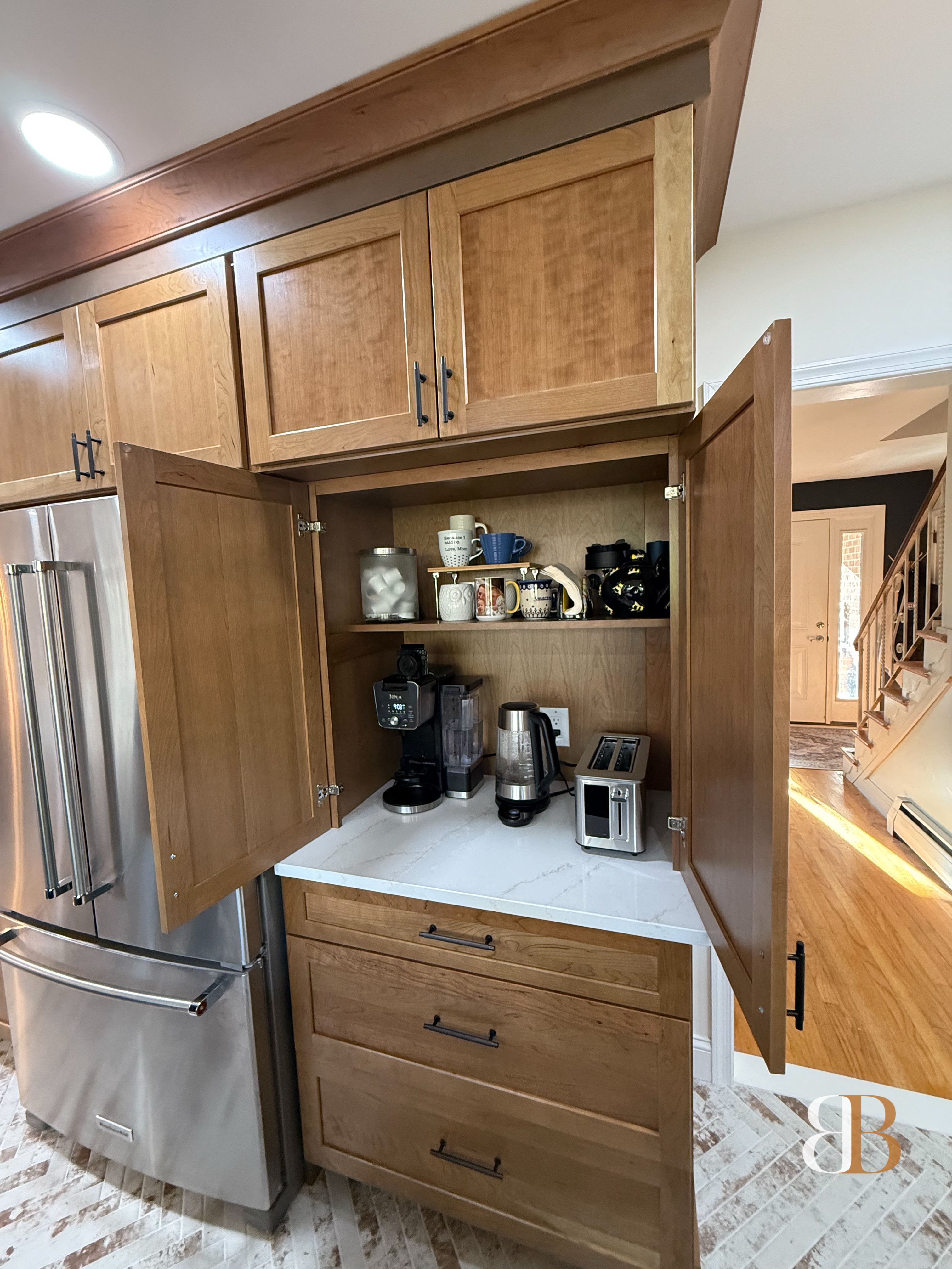 Transitional kitchen remodel in Gladwyne by B&B Associates Creations — photo 7